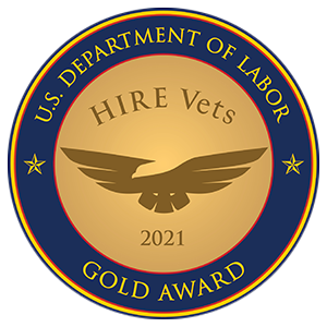 Dept of Labor Gold Award logo