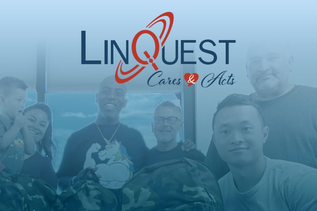 LinQuest Cares and Act logo